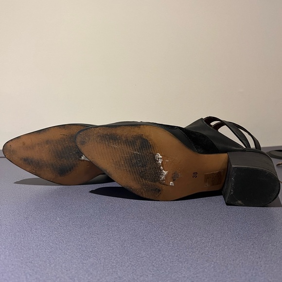 Topshop Western Open Heel Bootie with Double Ankle Strap - Picture 6 of 6